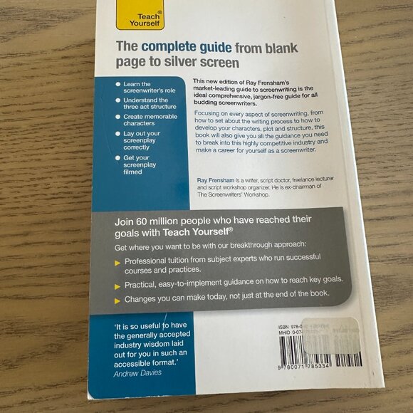 Break Into Screenwriting Book by Ray Frensham - Picture 2 of 2